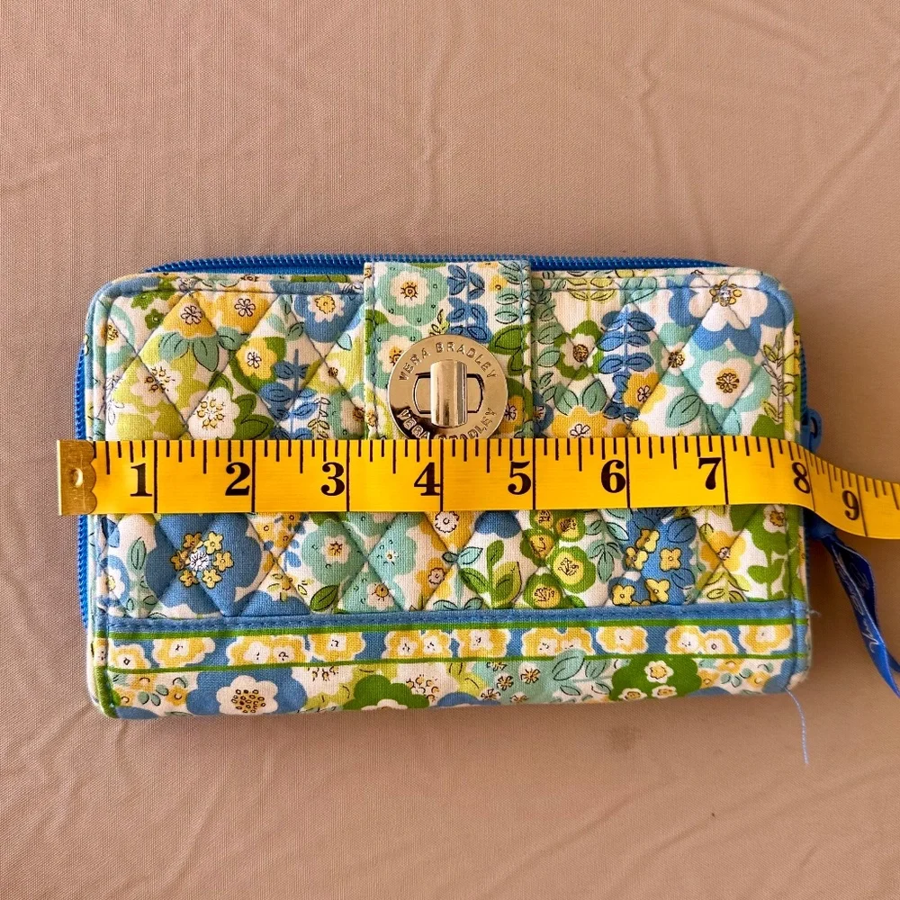 Vera Bradley, English Meadow Twist Lock Wallet - Picture 9 of 10